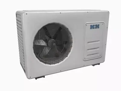 Air conditioner Low-poly 3D model purchase