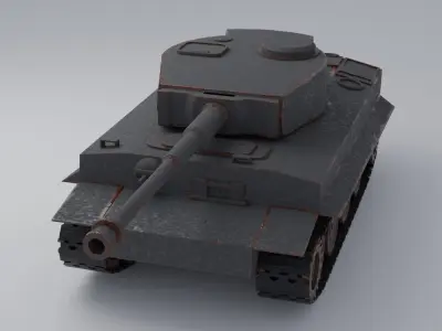Tiger Tank 3D model