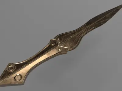 Ancient Bronze Age Sword 3D print model