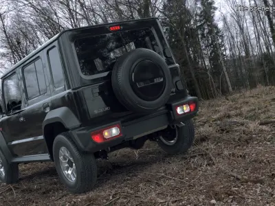 Black SUV Suzuki Jimny 2025 3D model