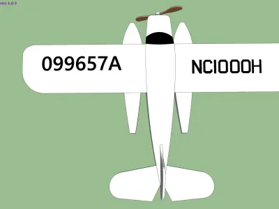 Generic water plane  3D model