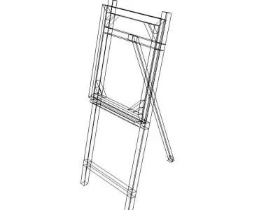 Drawing Tool - Art Stand 3D model