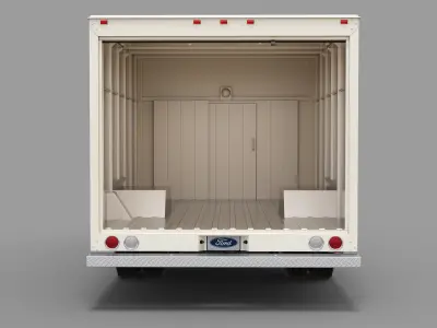  1976 Ford E-350 Cutaway cargo box 