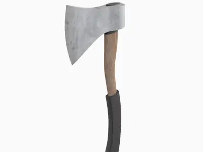 Camping Axe 01 3D model