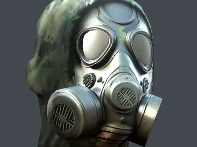 Helmet 3d model military combat Military Low-poly 3D model Low-poly 3D model
