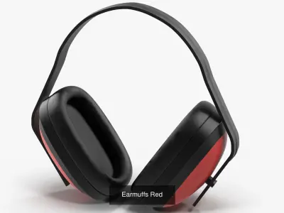 Earmuffs Collection 3D Model Pack