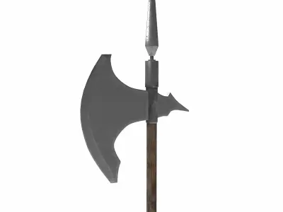 halberd  3D model