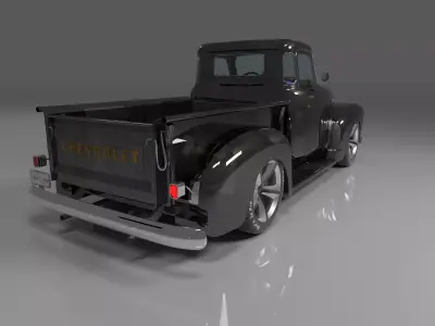 1957 CHEVY  TRUCK MODIFIED Free 3D model