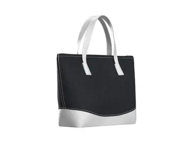 Tote Bag 3D model purchase