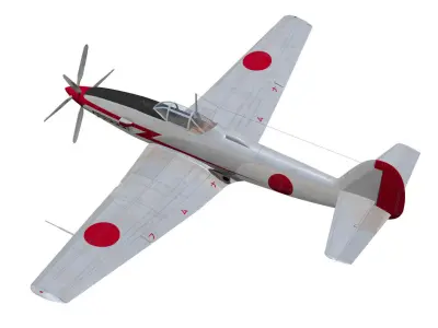Kawasaki Ki64 3D model