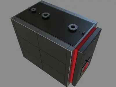  Low-temperature boiler Vitoplex 100 3D model