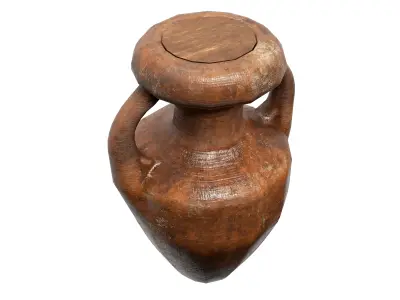 ancient greek amphora 3D model