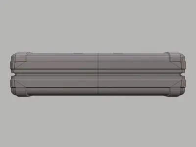 Sci-Fi Case 3 Low-poly 3D model