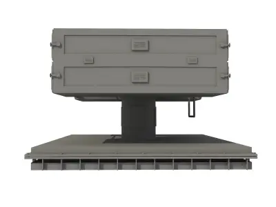 Sea Sparrow Missile 3D model