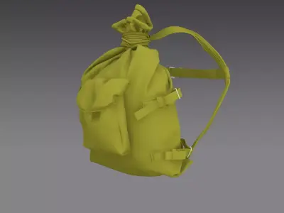 Army Duffel Bag 3D model