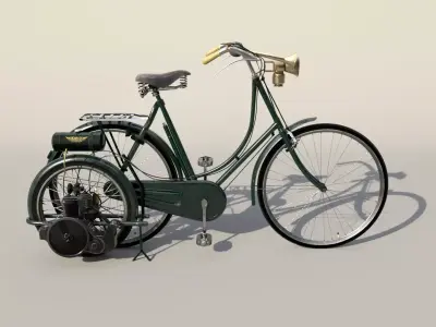 Vinatge Cycle 3D model