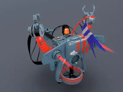 Backpack II 3D model