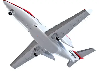 Hondajet airplane 3D model