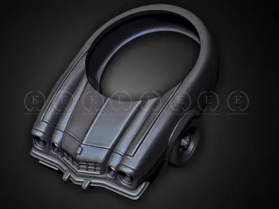  car ring  3D print model