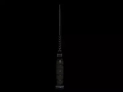 Kombat Knife 3d 3D model