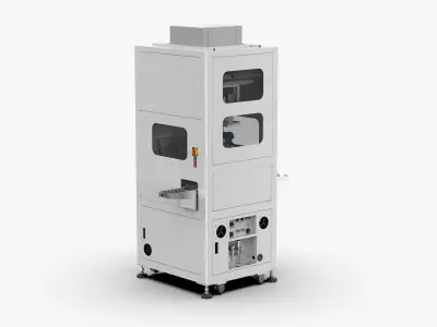 Automatic Mobile Phone Screen and Back Cover Assembly Machine 3D model