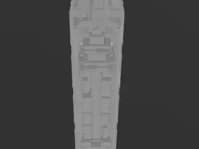 MBTA Orange Line CRRC 1400 Series 3D print model