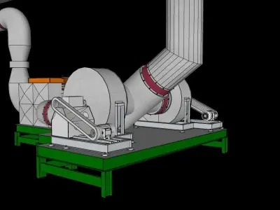 Resistance--Industrial Machinery 3D model