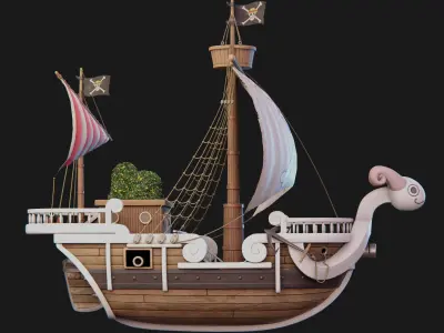 Going Merry from One Piece 3D model