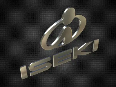 iseki logo 3D model