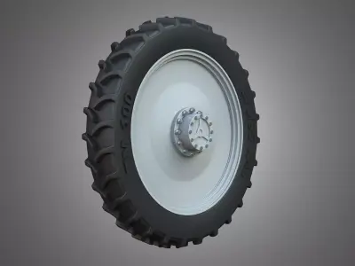 Tractor Tire 3D model