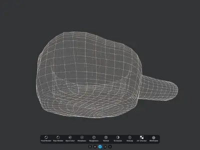 Rustic Wooden Cup 2 Low-poly 3D model