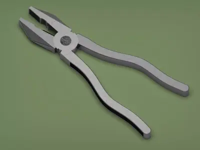 Combination Pliers 3D model buy
