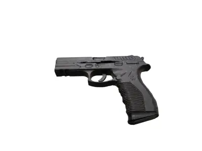 Pistol 3D Weapons Low-poly 3D model