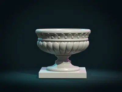 Garden Vase 3D print model