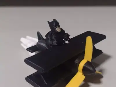  Batman Mini Airplane  3D print model