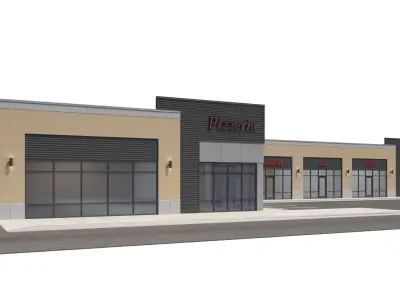 Retail-089 Retail Store 3D model