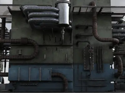  Rusty Industrial Part Collection 
