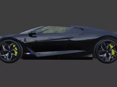 Bugatti Mistral 3D model
