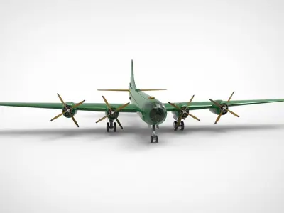  B-29 Superfortress 3D model