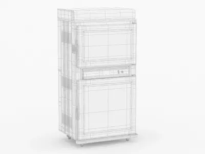NU-VU Electric Proofer Oven Combination QBT-3-9 3D model