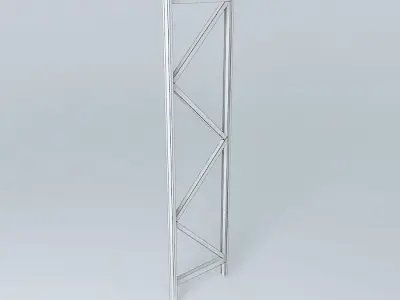 upright storage rack 3D model