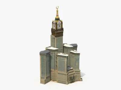 Abraj Al Bait  purchase 3D model