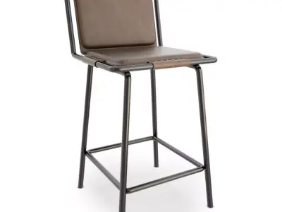 Industrial Bar Stool 3D model purchase