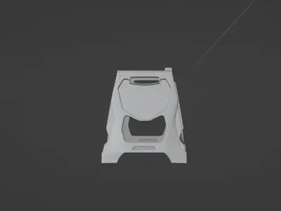 MOTOCROSS STAND ACERBIS 3D model