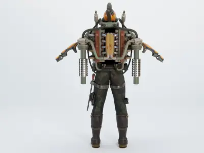 FALLOUT SUIT 3D model