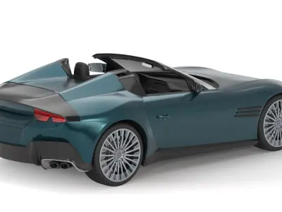 Generic Convertible 02 3D model