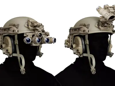 L3 HARRIS F-PANO NVGS Low-poly 3D model