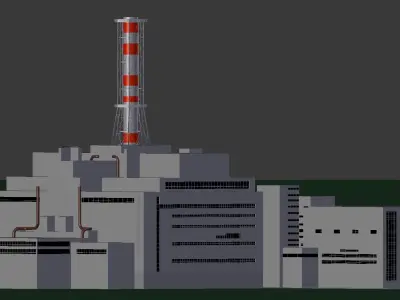 Chernobyl Nuclear Power Plant 3D model