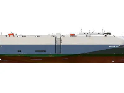 Vehicles Carrier  RoRo 3D model