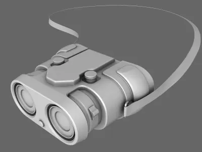 Binocular Prop 3D model